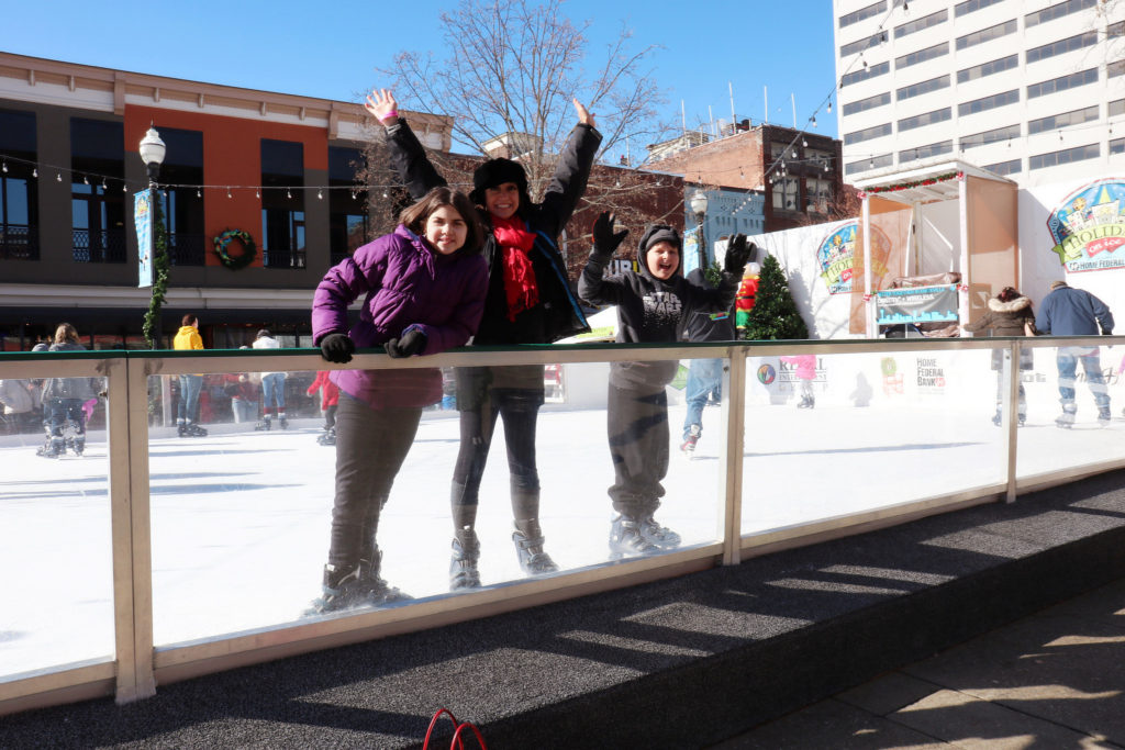Market Square Ice Skating Knoxville