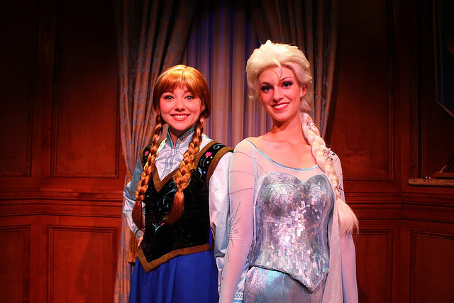 Anna+Elsa+Magic+Kingdom
