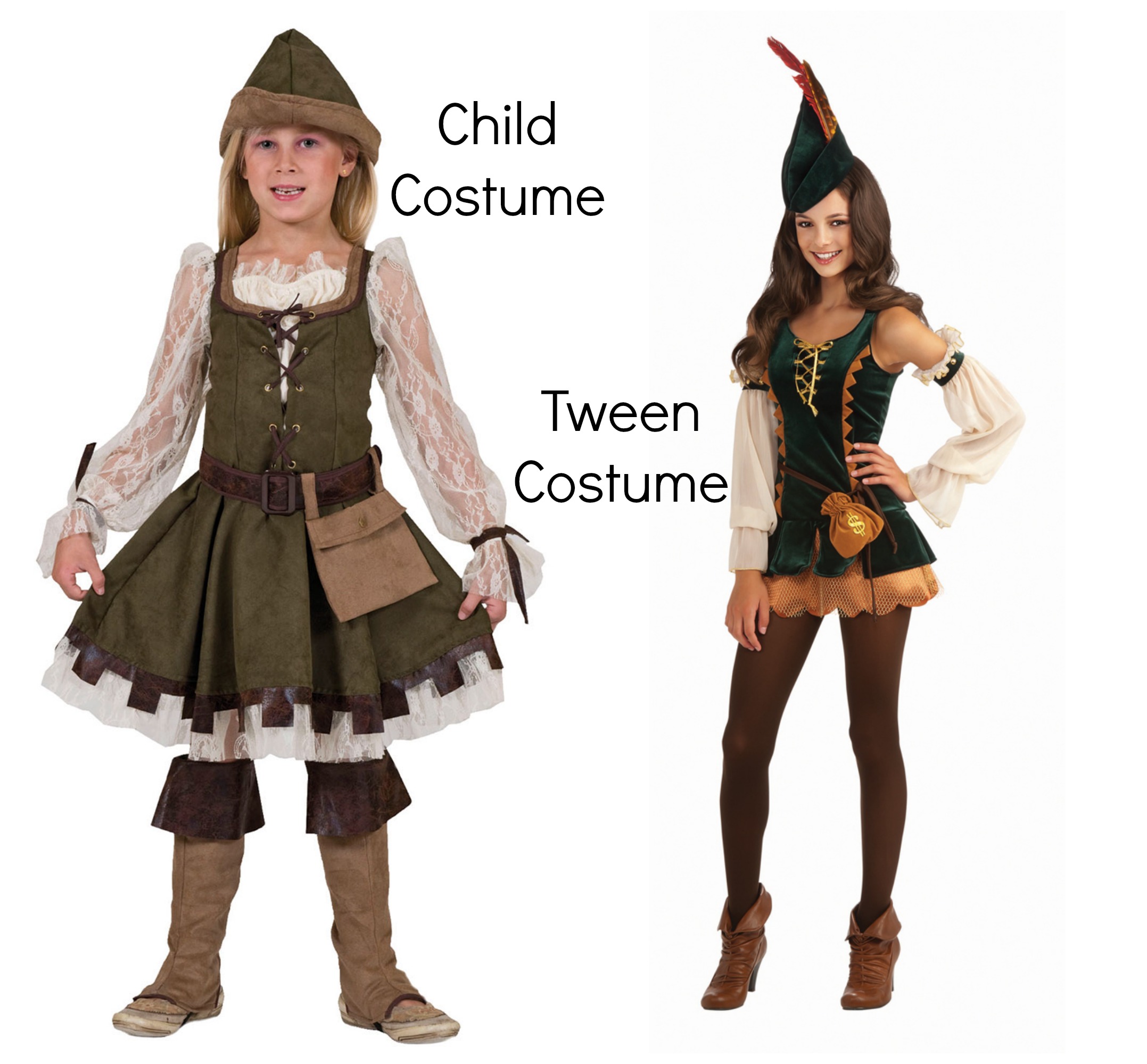 Homemade Female Robin Hood Costume