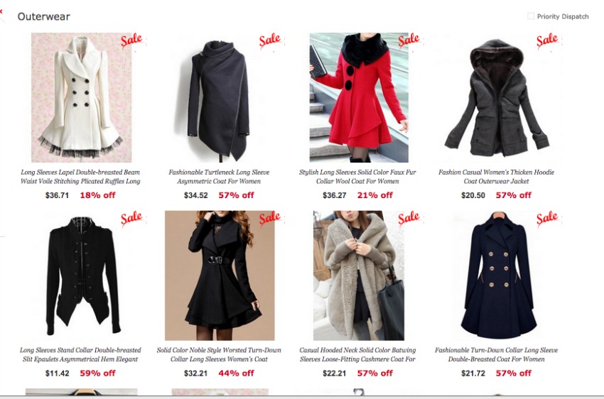 cheap chinese clothing sites