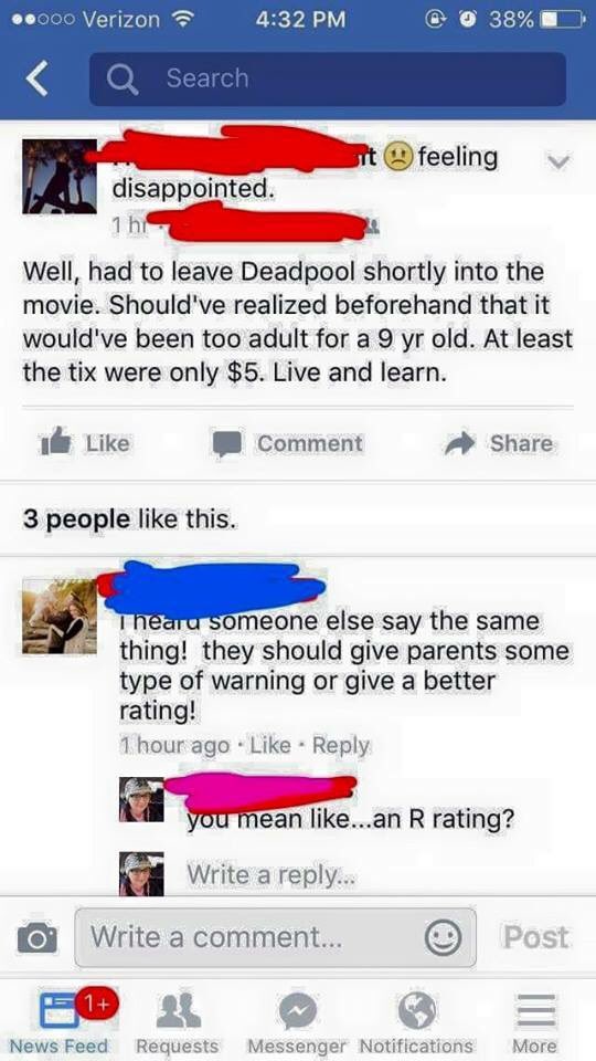 Deadpool Outrage