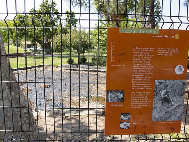 La Brea Excavation Pit