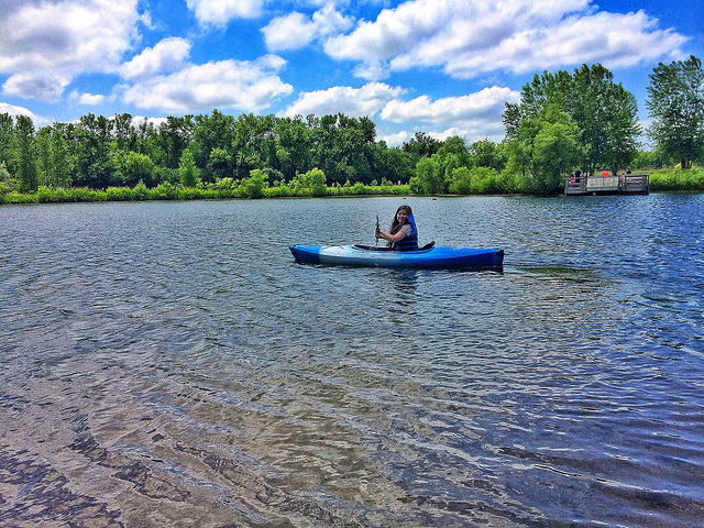 The Outdoor Campus Kayaking