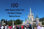 100 Walt Disney World Tips