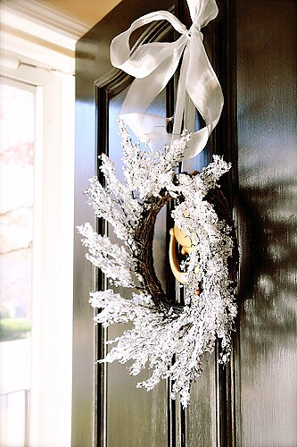 Winter Front Door Wreath