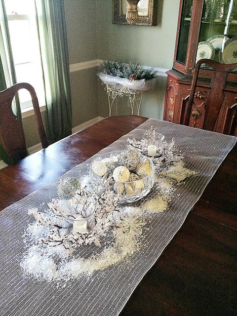 Winter Table Decorations