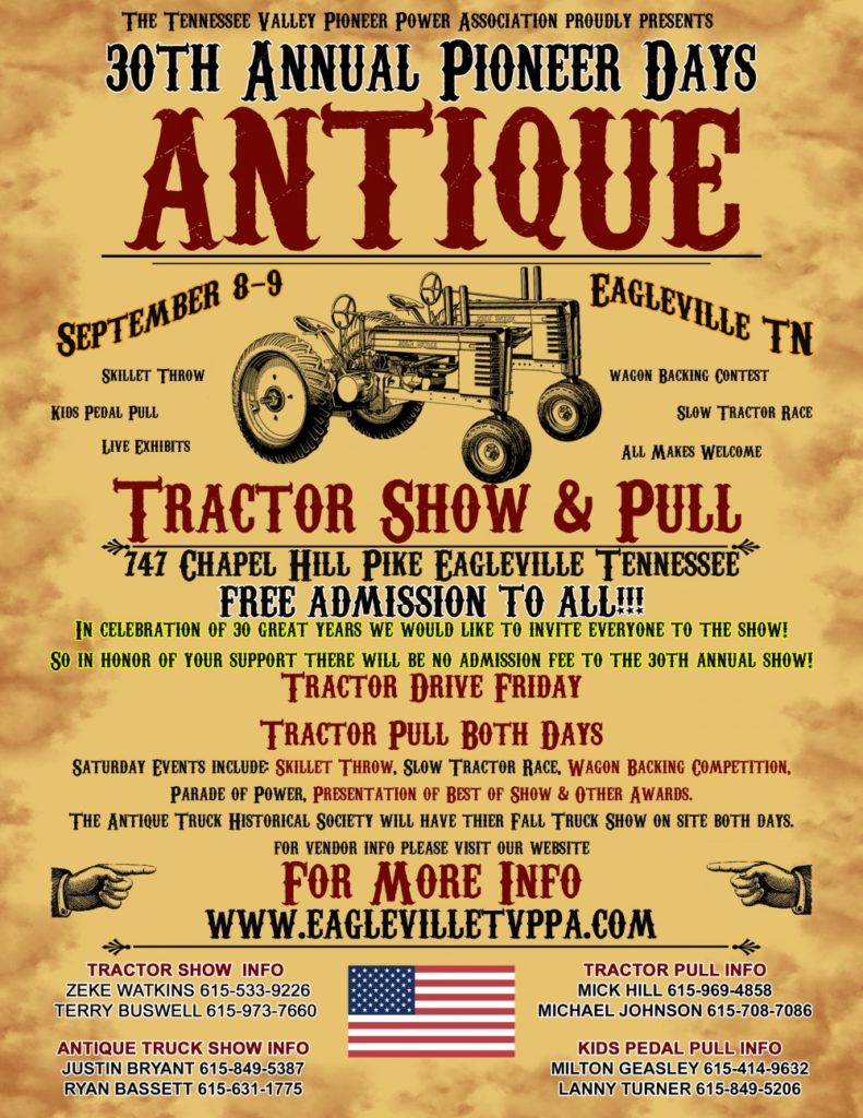 Eagleville Antique Tractor Show 2017