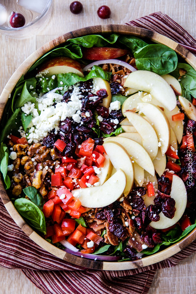 Apple Bacon Cranberry Salad Recipe