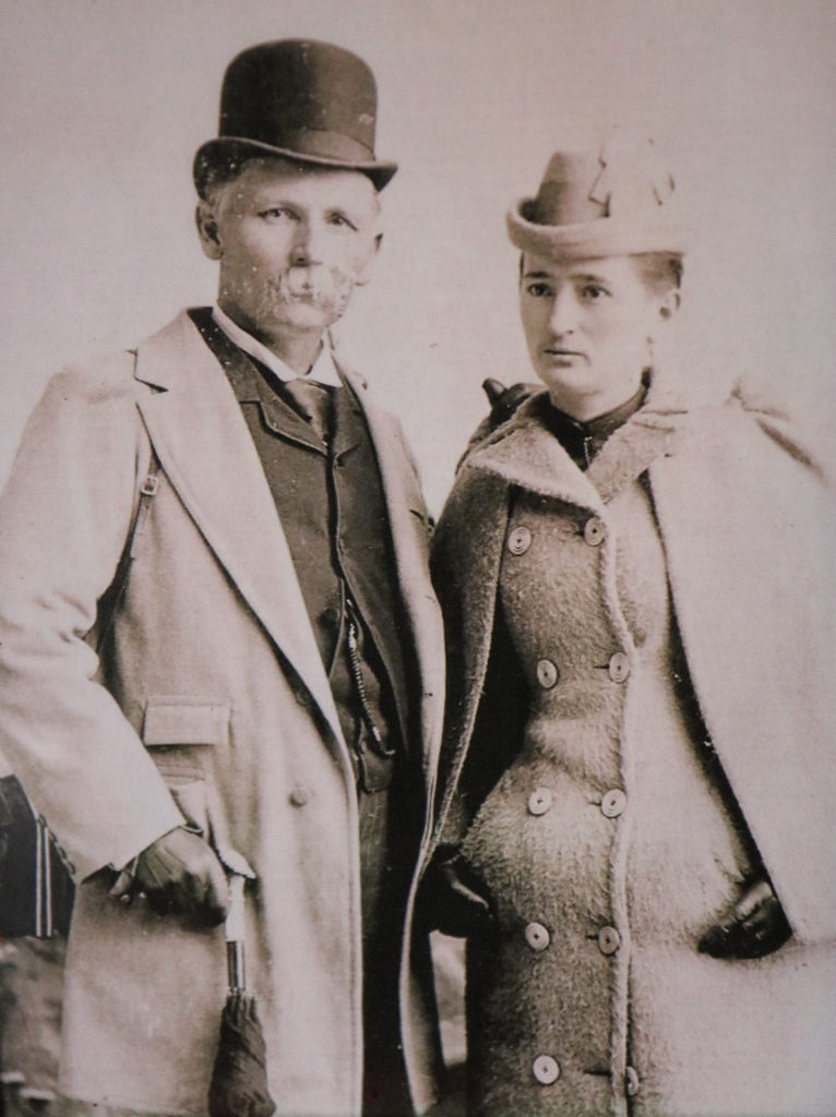 Jule Gilmer Körner and wife
