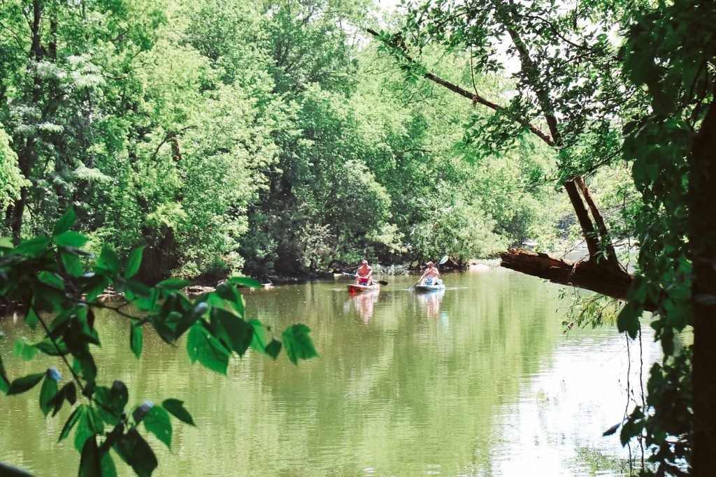 Kayaking the Stones River in Murfreesboro