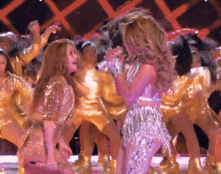 Jennifer Lopez and Shakira Dance