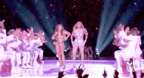 Jennifer Lopez Performing in Superbowl